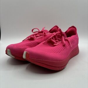 Flux‎ Adapt Runner Sneakers Women's 9 Men's 7.5 Neon Pink Running Athletic Knit